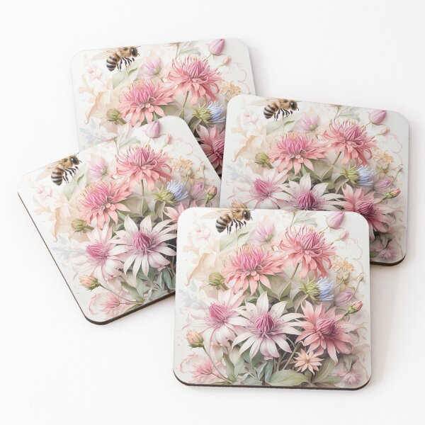 Item preview, 001 Bachelor Button Flower Bouquet designed and sold by Alexis Art Collection.