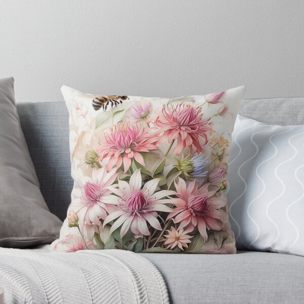 Artikelvorschau, 001 Bachelor Button Flower Bouquet entworfen und verkauft von Alexis Art Collection.