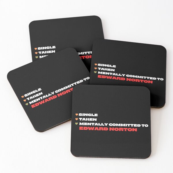 Item preview, Mentally Committed To Edward Norton designed and sold by Itsheartshop.
