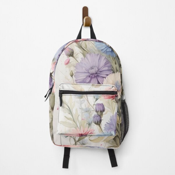 Item preview, 003 Bachelor Button Flower Bouquet designed and sold by Alexis Art Collection.