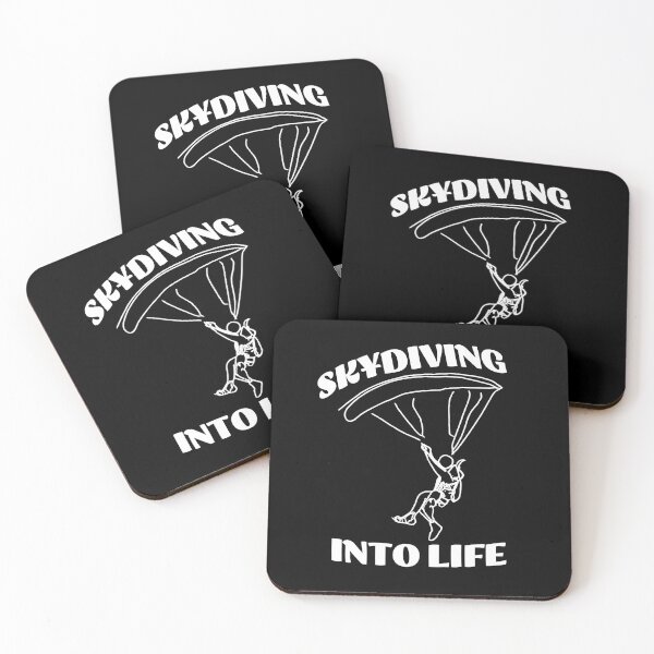 Item preview, Skydiving into Life with Parachute designed and sold by JoeStylistic.