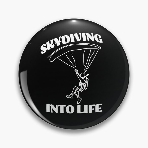 Item preview, Skydiving into Life with Parachute designed and sold by JoeStylistic.