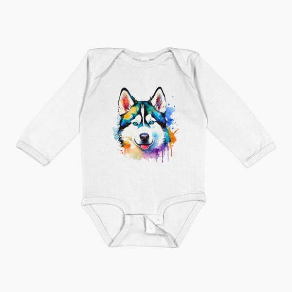 Item preview, Siberian Husky Watercolor designed and sold by Fredster1966.