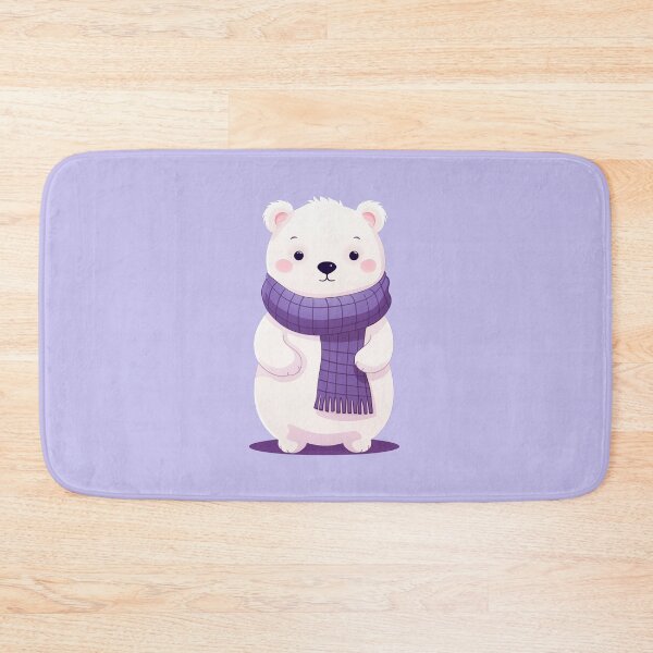Item preview, cute white bear designed and sold by hola-zzoi.