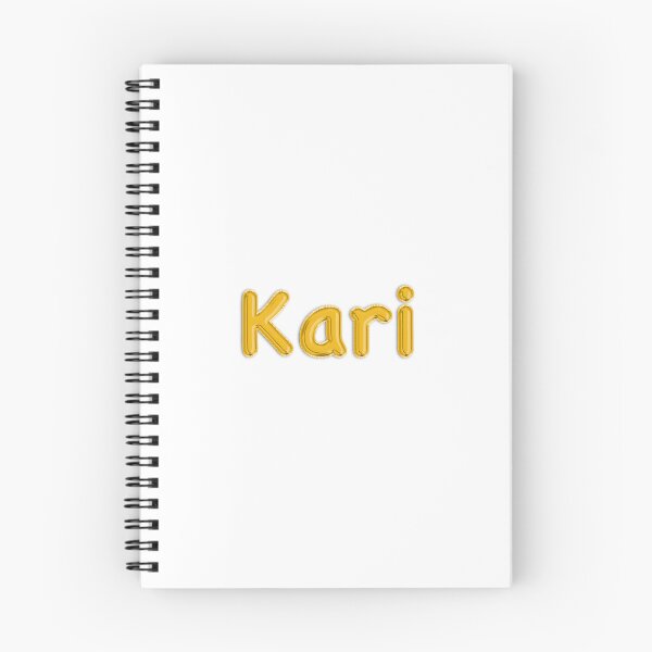 Item preview, Golden Balloon Foil Kari Name Label designed and sold by NormadWorld.