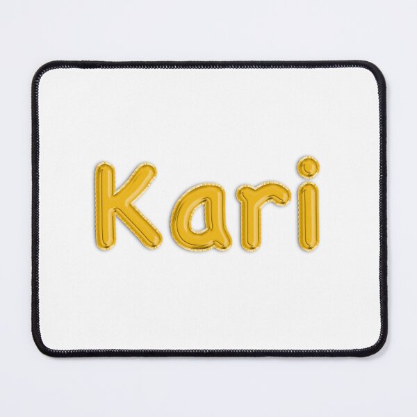 Item preview, Golden Balloon Foil Kari Name Label designed and sold by NormadWorld.