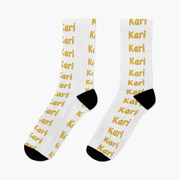 Item preview, Golden Balloon Foil Kari Name Label designed and sold by NormadWorld.