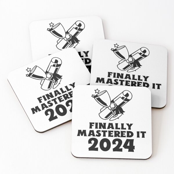Item preview, Finally Mastered it 2024 designed and sold by 87-Aesthetics.