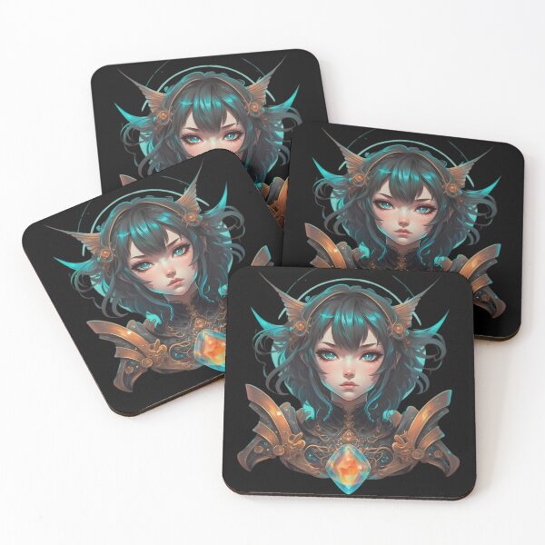 Item preview, Topaz Anime Girl designed and sold by FlexYourMind.