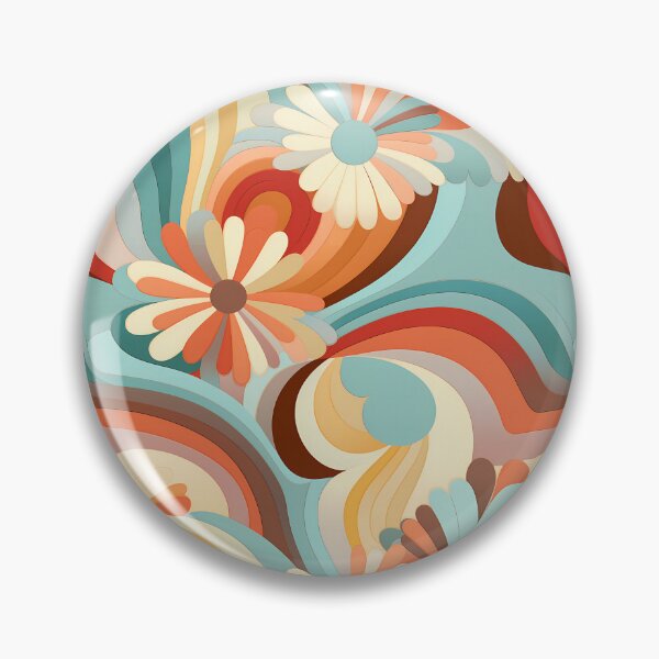 Item preview, Groovy 70's Theme Pattern #7 designed and sold by CareToCanvas.