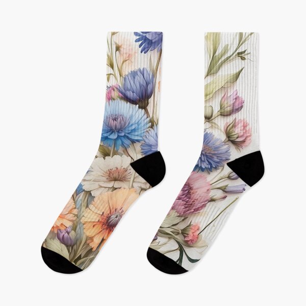 Artikelvorschau, 005 Bachelor Button Flower Bouquet entworfen und verkauft von Alexis Art Collection.