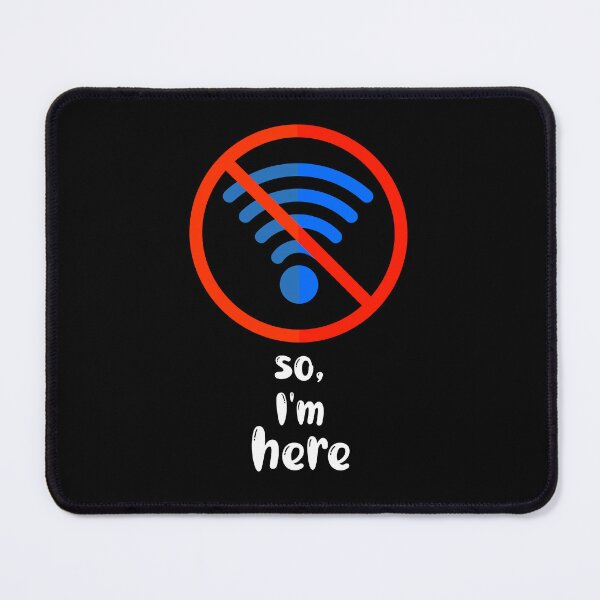 Item preview, Funny cyber words no internet offline no WIFI cute design designed and sold by TR_fairydesigns.