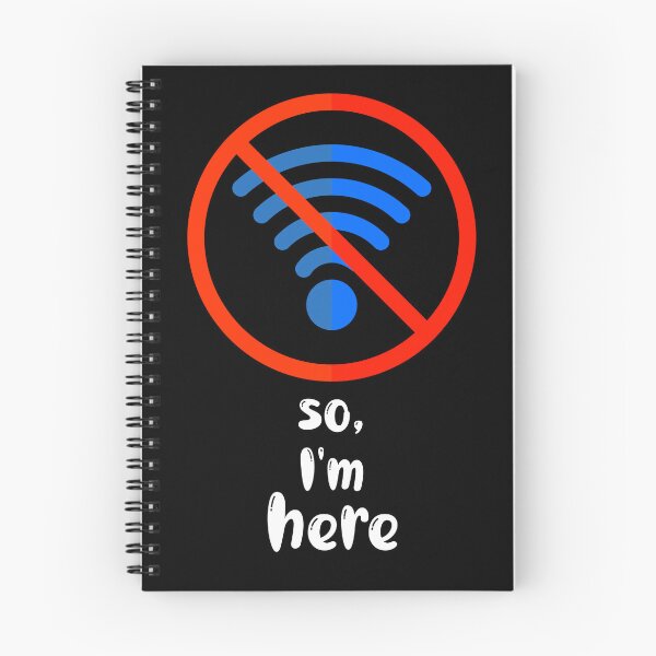 Item preview, Funny cyber words no internet offline no WIFI cute design designed and sold by TR_fairydesigns.