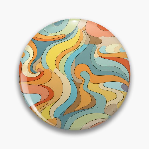 Item preview, Groovy 70's Theme Pattern #8 designed and sold by CareToCanvas.