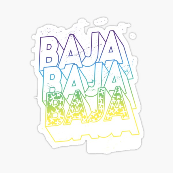 Baja California Sticker by smashtransit