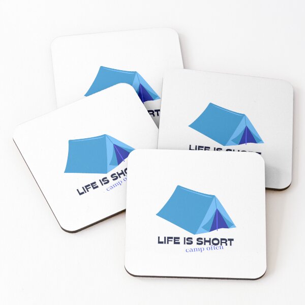 Item preview, Life is short camping hiking designed and sold by BreadnButter97.