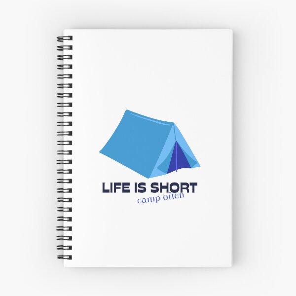 Item preview, Life is short camping hiking designed and sold by BreadnButter97.