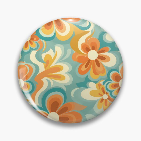 Item preview, Groovy 70's Theme Pattern #9 designed and sold by CareToCanvas.