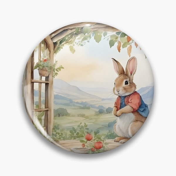 Item preview, Rabbit on windowsill with rustic cottage house style designed and sold by Jayjaynaenae.