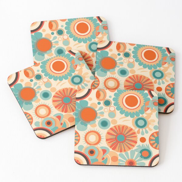 Item preview, Groovy 70's Theme Pattern #10 designed and sold by CareToCanvas.