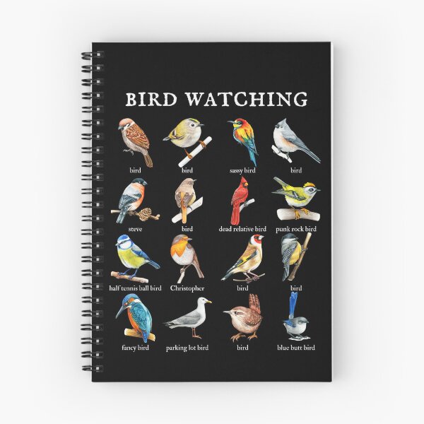 Item preview, Bird Watching Funny Bird Nerd Bird Identification designed and sold by MyThirdFavorite.