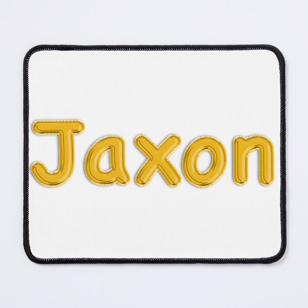Item preview, Golden Balloon Foil Jaxon Name Label designed and sold by NormadWorld.