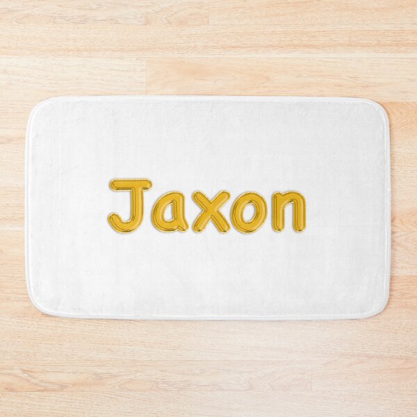Item preview, Golden Balloon Foil Jaxon Name Label designed and sold by NormadWorld.