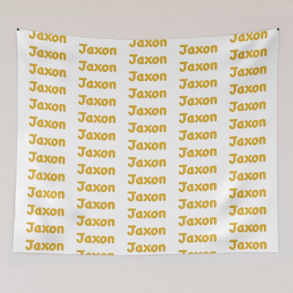 Item preview, Golden Balloon Foil Jaxon Name Label designed and sold by NormadWorld.