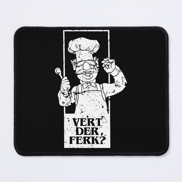 Item preview, Cute Funny Swedish Chef Knife Vert Der Ferk designed and sold by jankoruse.