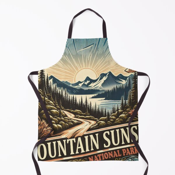 Item preview, US Mountain Sunset designed and sold by erkinmaddison.