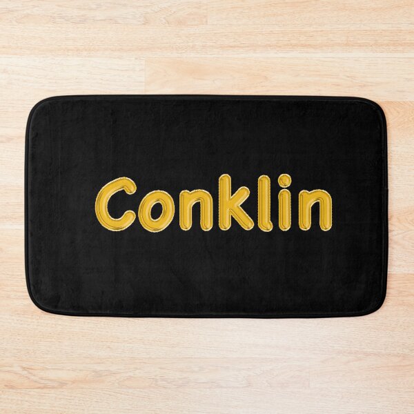 Item preview, Golden Balloon Foil Conklin Name Label - (Black) designed and sold by NormadWorld.