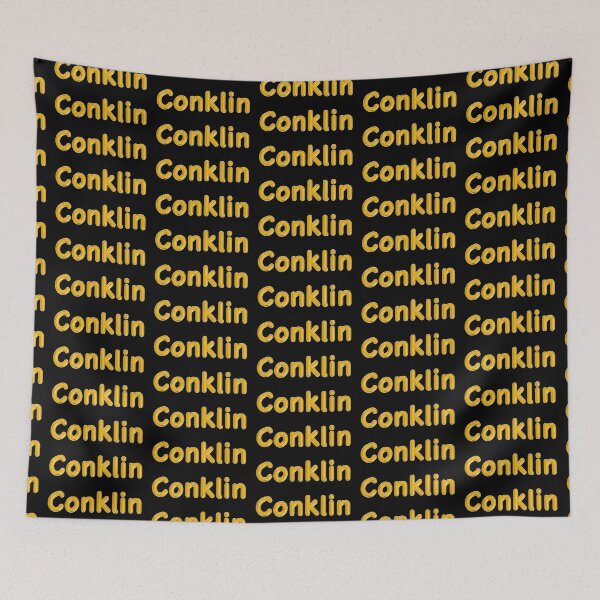 Item preview, Golden Balloon Foil Conklin Name Label - (Black) designed and sold by NormadWorld.