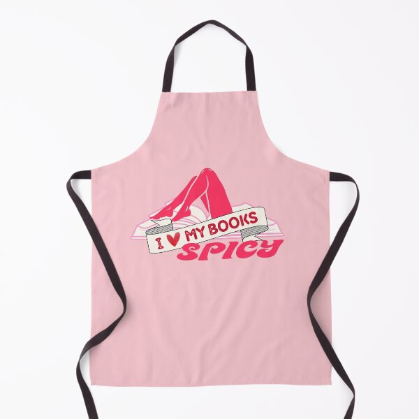 Item preview, I love ❤ my books spicy. designed and sold by VieBelieve.