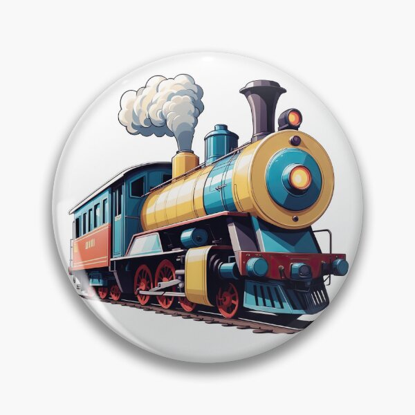 Item preview, Colorful Train Locomotive  Design designed and sold by Bilisik.