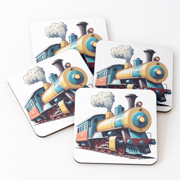 Item preview, Colorful Train Locomotive  Design designed and sold by Bilisik.