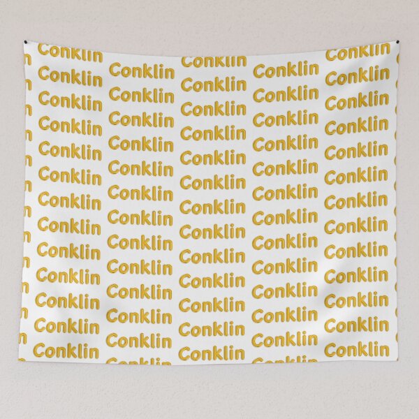 Item preview, Golden Balloon Foil Conklin Name Label designed and sold by NormadWorld.