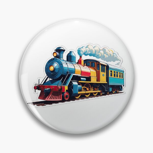 Item preview, Colorful Train Locomotive  Design designed and sold by Bilisik.