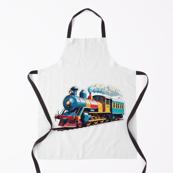 Item preview, Colorful Train Locomotive Design designed and sold by Bilisik.