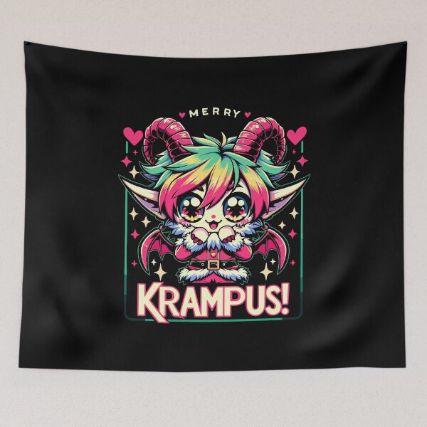 Item preview, Kawaii Krampus Men Women Kids Merry Krampus Ugly Christmas designed and sold by KsuAnn.