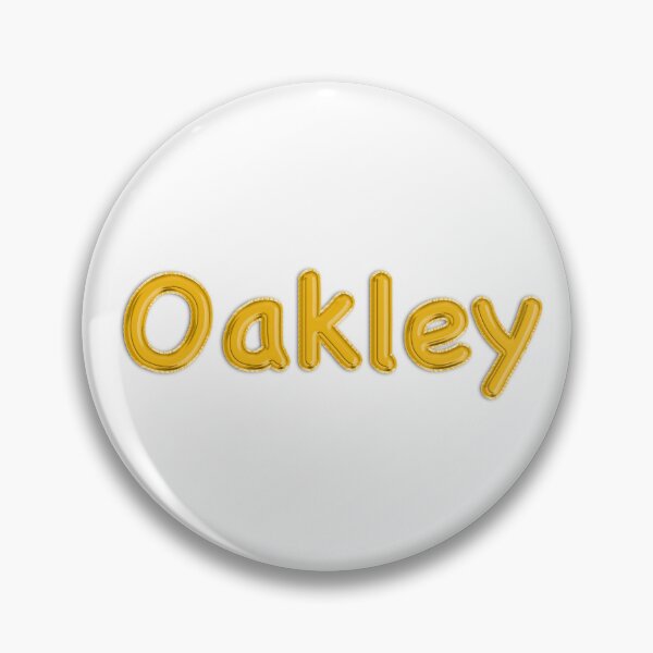 Item preview, Golden Balloon Foil Oakley Name Label designed and sold by NormadWorld.
