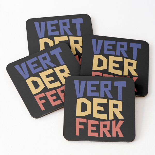 Item preview, Vert Der Ferk Typhography designed and sold by jankoruse.