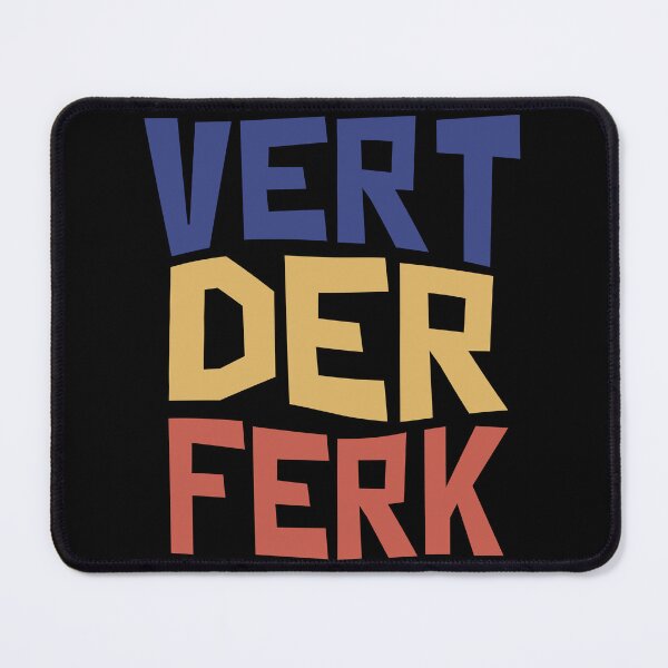 Item preview, Vert Der Ferk Typhography designed and sold by jankoruse.