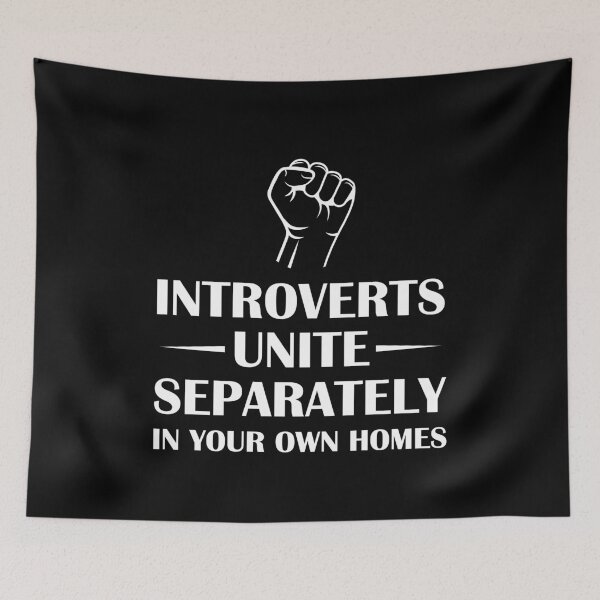 Item preview, Introverts unite separately in your own homes designed and sold by Gravy-tee07.