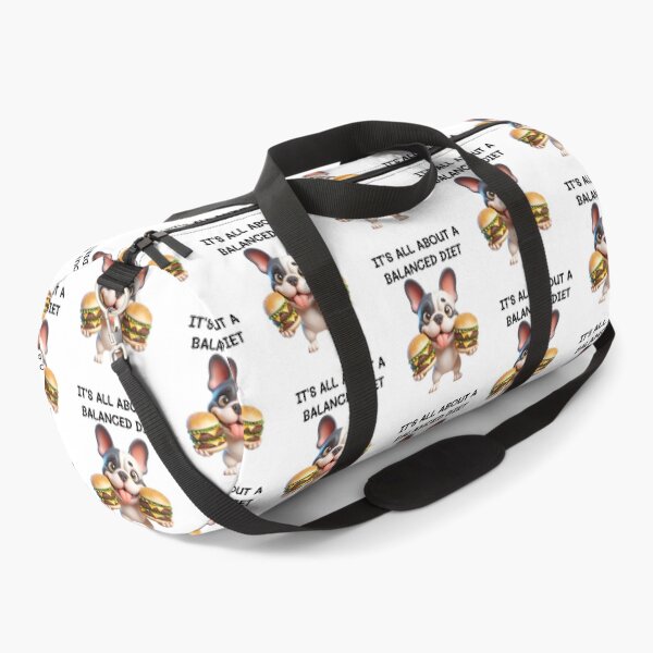 Item preview, French Bulldog Balanced Diet designed and sold by TwoPotatoes.