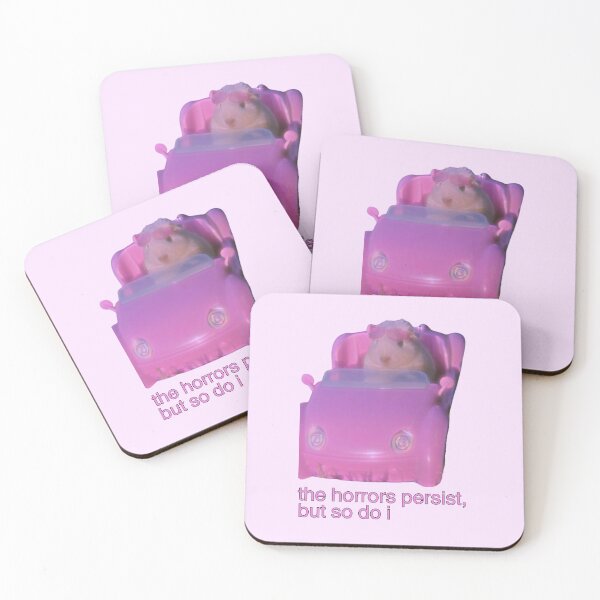 Item preview, the horrors persist, but so do i hamster meme designed and sold by mooneko.