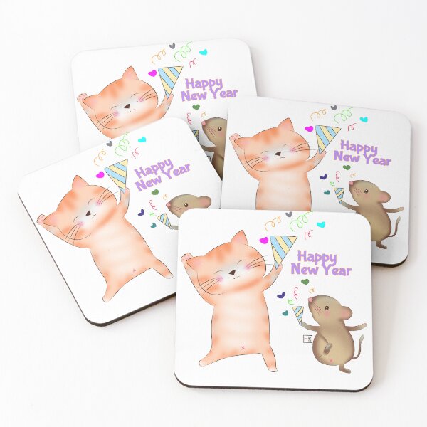 Item preview, Cat Lover | Mouse Lover - New Year moment designed and sold by FennyWijayaMomo.