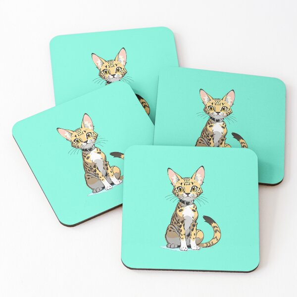 Item preview, Cartoon Savannah Cat designed and sold by Bilisik.