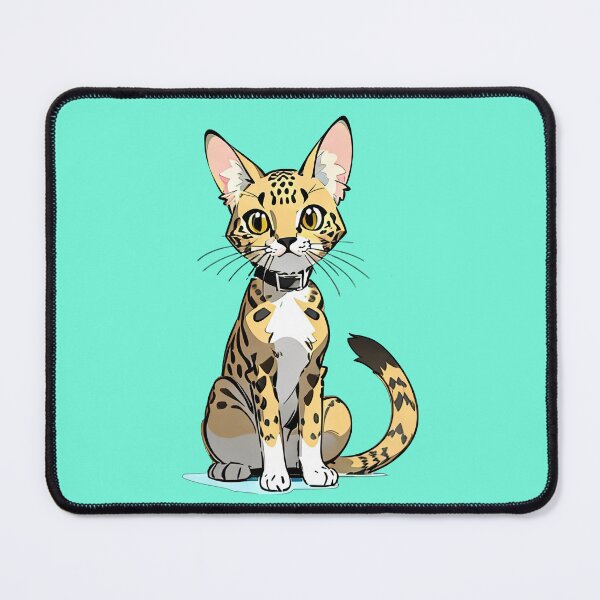 Item preview, Cartoon Savannah Cat designed and sold by Bilisik.