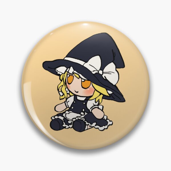 Item preview, I draw marisa kirisame fumo plush / touhou memes  designed and sold by RansRoom.
