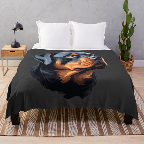 Item preview, Gentle Rottweiler Profile in Realistic Digital Illustration designed and sold by solrevolver.